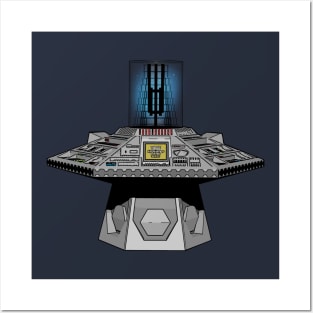 Tardis Console Posters and Art